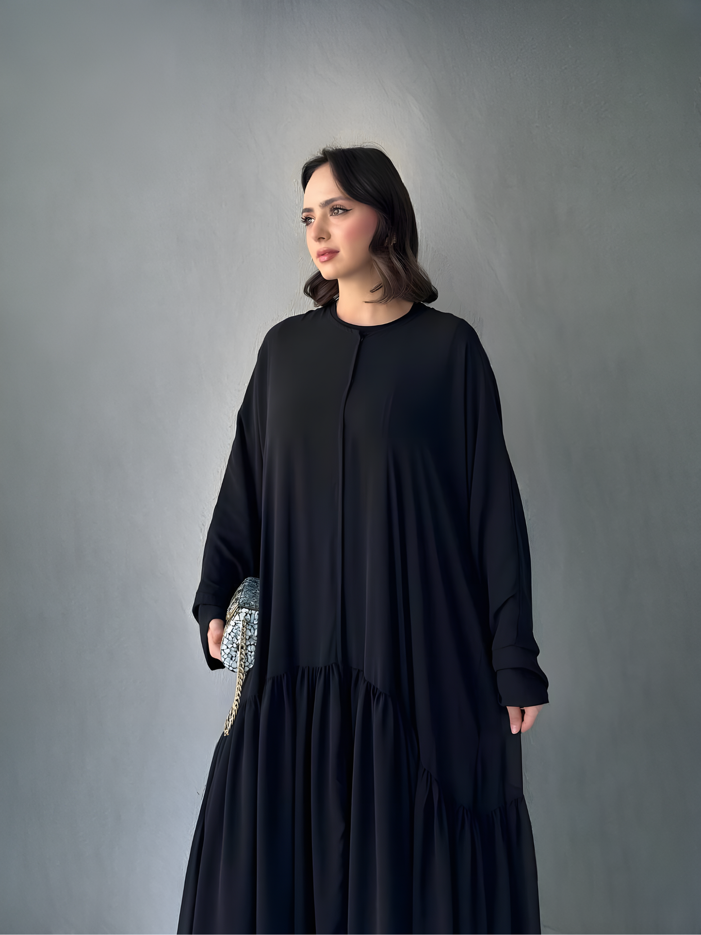 Effortless Elegance Chiffon Black