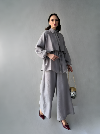 Harmony Flow 2-Piece Set – Gray