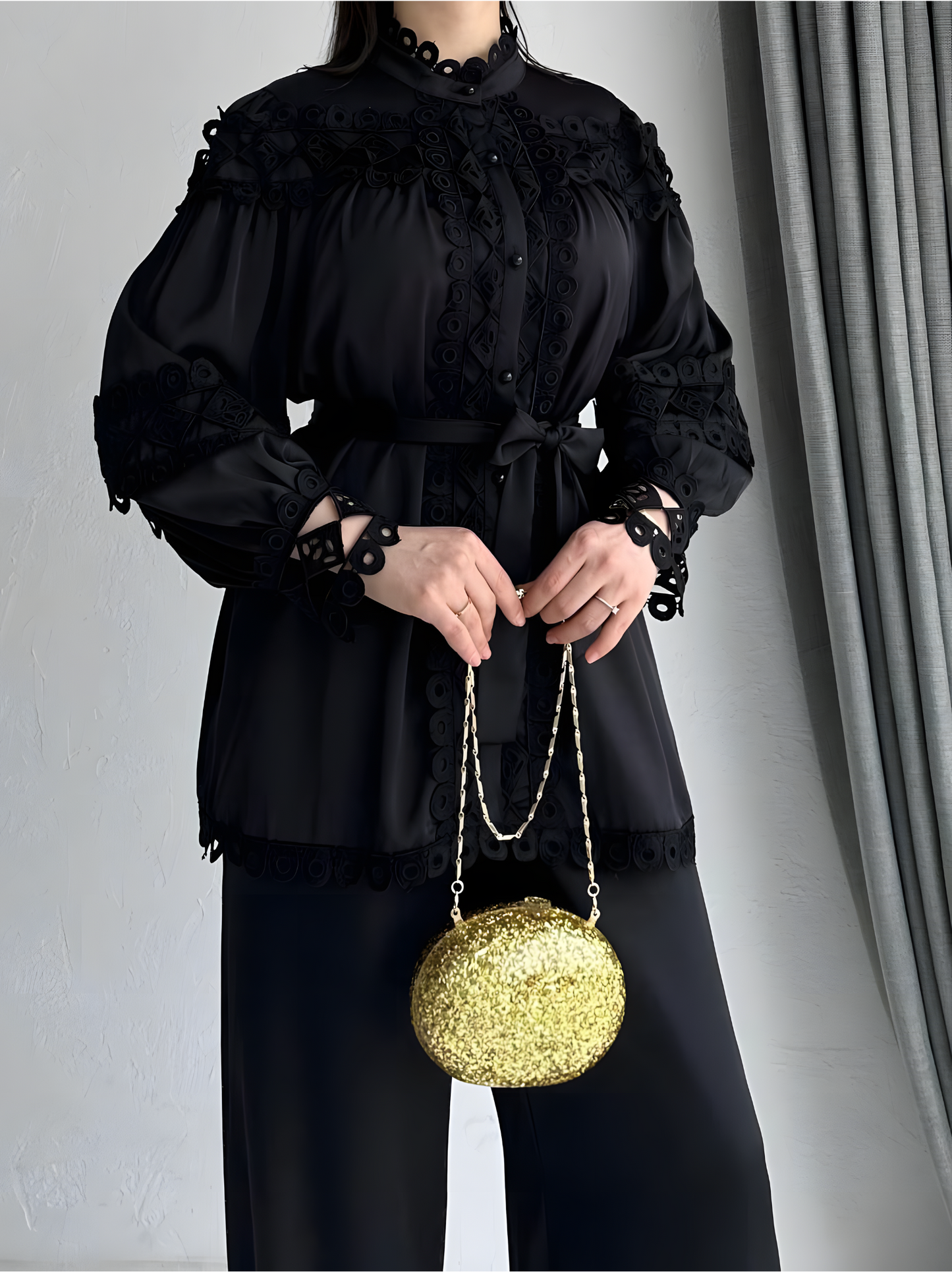 Luxe Satin Midnight