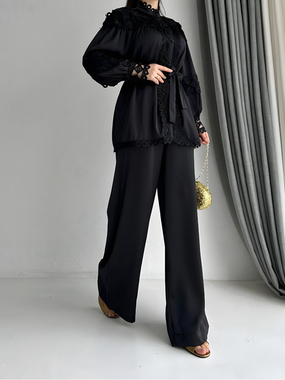 Luxe Satin Midnight