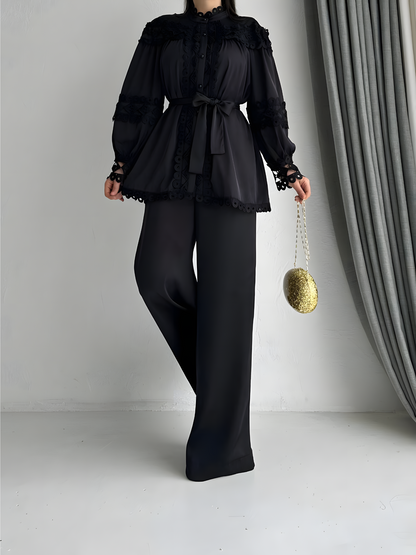 Luxe Satin Midnight