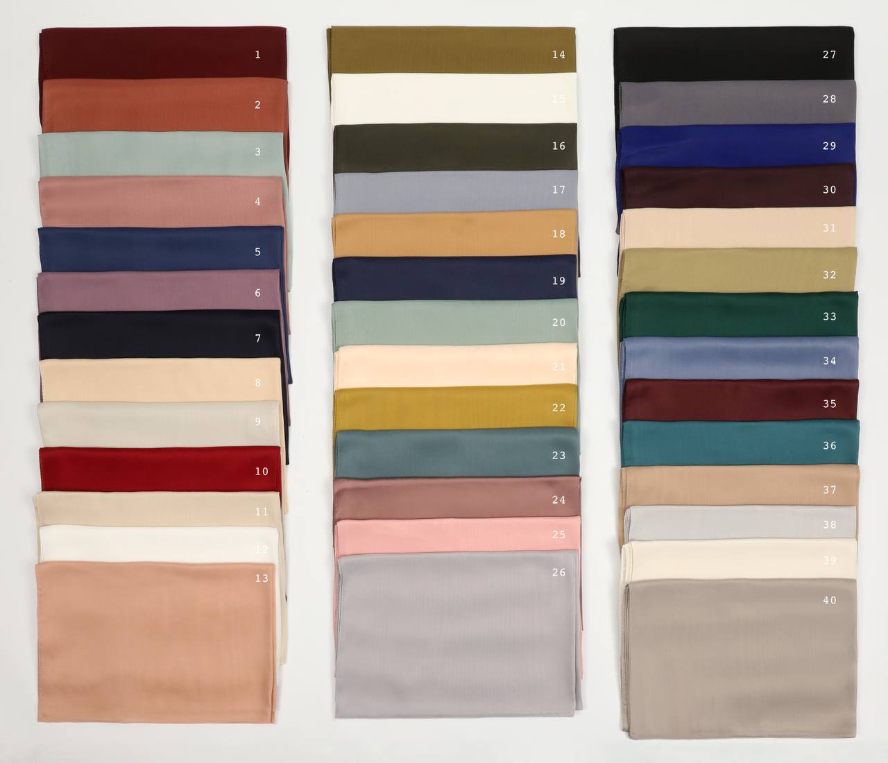 Luxury Silk Satin Hijab